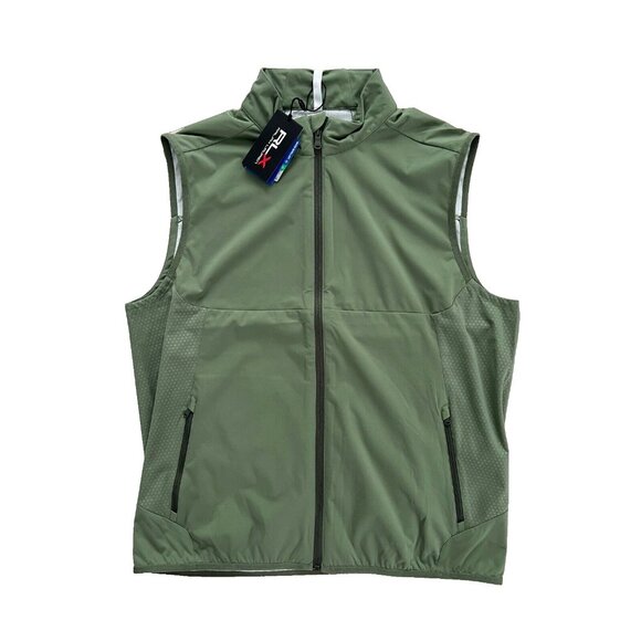 Ralph Lauren RLX Packable Water-Repellent Vest Green ( L ) - Picture 2 of 4